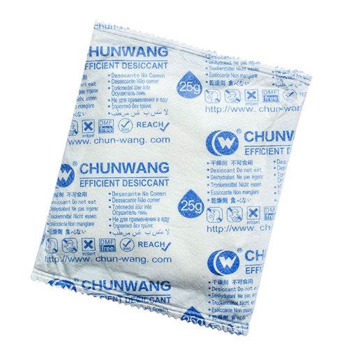 Sacos de absorção dessecante